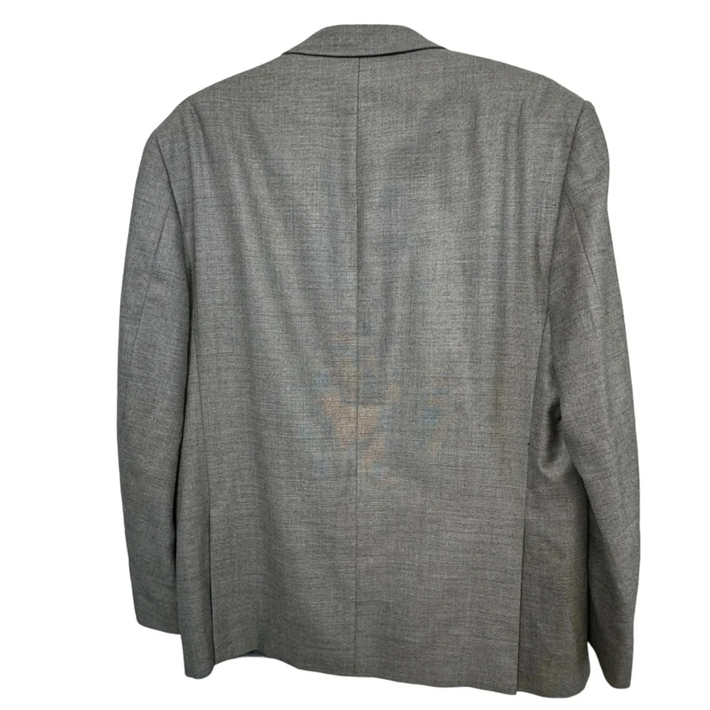 Vince Camuto Gray High End Suit Jacket Men’s 42R Silk Wool Blend MINTY